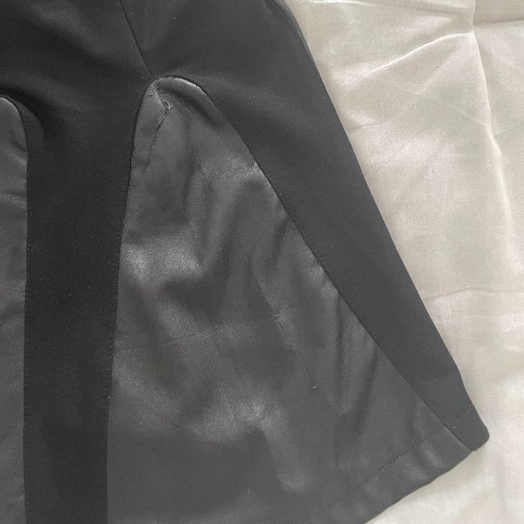 One Clothing Faux Leather Mini Skirt - Picture 6 of 6